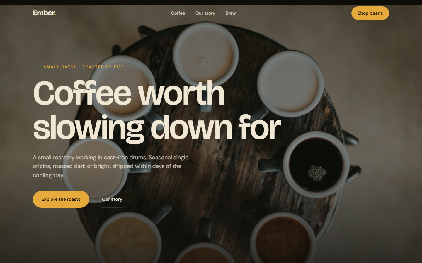 Ember Coffee screenshot